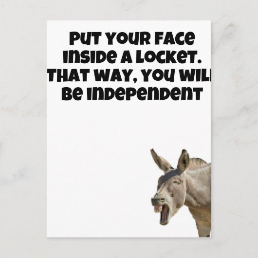 ジュエリーユーモア ポストカード (正面)