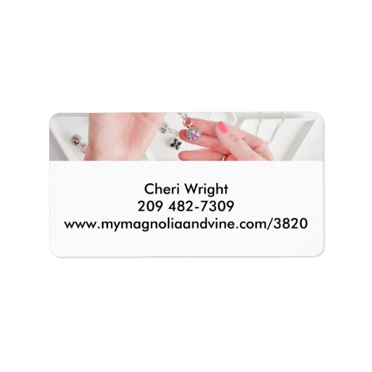 ジュエリーラベル ラベル (正面)