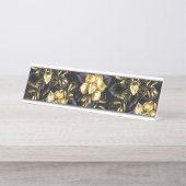 ジュエリーランとシームレス デスクネームプレート (正面)