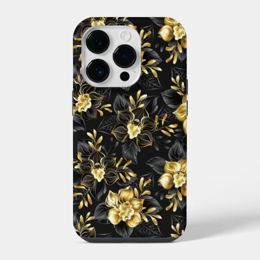 ジュエリーランとシームレス iPhoneケース (裏面)
