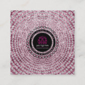 ジュエリーロイヤリティパンチ スクエア名刺 (裏面)