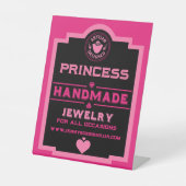 ジュエリー作成者 台座サイン (正面)