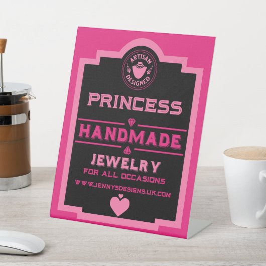 ジュエリー作成者 台座サイン (インサイチュ)