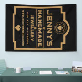 ジュエリー作成者 横断幕 (トレードショー)