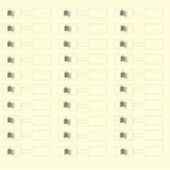 ジュエリー価格ラベルクリームロゴ30シール シール (正面)