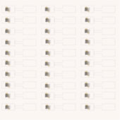 ジュエリー価格ラベル赤面ロゴ30ステッカー シール (正面)