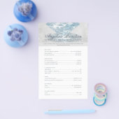 ジュエリー修理価格表ダイヤきらめくモンド チラシ (シングル)