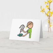 ジュエリー化 カード (黄色い花)