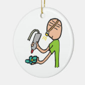 ジュエリー化 セラミックオーナメント (左)