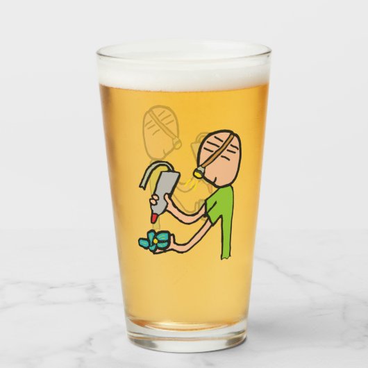 ジュエリー化 タンブラーグラス (ドリンク正面)