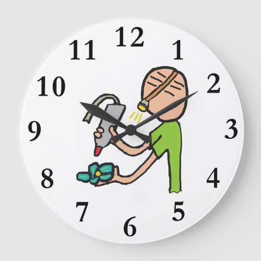 ジュエリー化 ラージ壁時計 (正面)