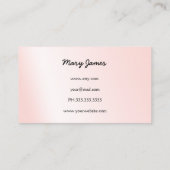 ジュエリー名刺 名刺 (裏面)