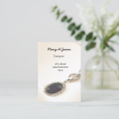 ジュエリー名刺 名刺 (スタンド正面)