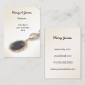 ジュエリー名刺 名刺 (正面/裏面)