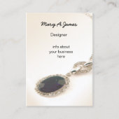 ジュエリー名刺 名刺 (正面)