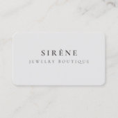 ジュエリー名刺 名刺 (正面)