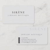 ジュエリー名刺 名刺 (正面/裏面)