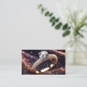 ジュエリー名刺 名刺 (スタンド正面)