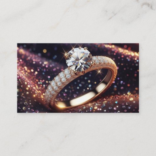 ジュエリー名刺 名刺 (正面)