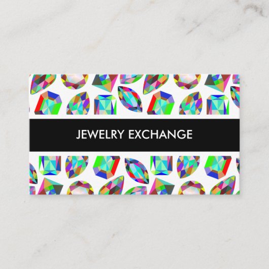 ジュエリー名刺 名刺 (正面)