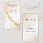 ジュエリー名刺 名刺 (正面/裏面)