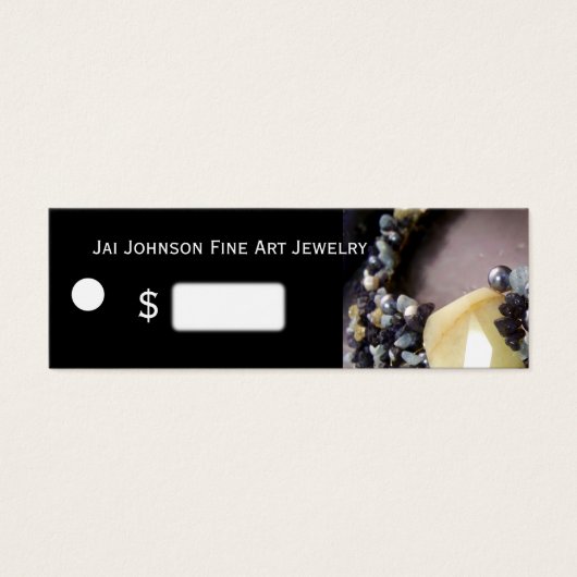 ジュエリー商品価格ラベル (正面)