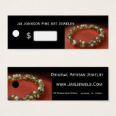 ジュエリー商品価格ラベル (正面&裏面)