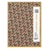 ジュエリー市屋台宣伝工芸フェアきらきら光る テーブルクロス (正面)