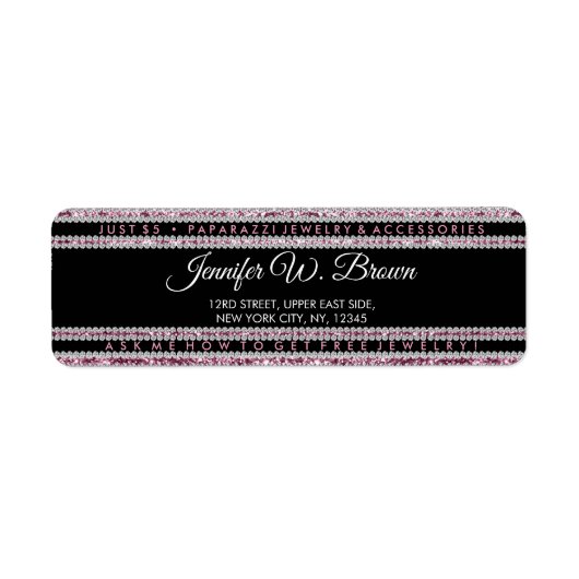 ジュエリー店 ラベル (正面)