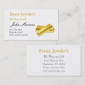 ジュエリー店 名刺 (正面/裏面)