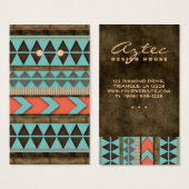 ジュエリー手作りディスプレイカーカッコいいドのパタアステカーン (正面&裏面)