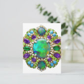 ジュエリー曼荼羅 ポストカード (スタンド正面)