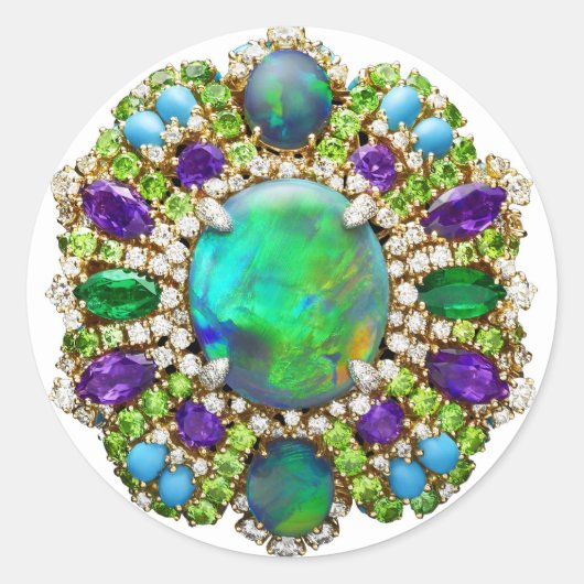 ジュエリー曼荼羅 ラウンドシール (正面)