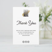 ジュエリー気にカードThank Youエンクロージャ エンクロージャーカード (スタンド正面)