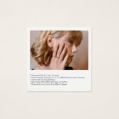 ジュエリー気にフォトカード (正面)