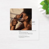 ジュエリー気にロゴの写真カード (デスク)