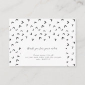  ジュエリー気に命令 |イヤリング気に |ドードル 名刺 (裏面)