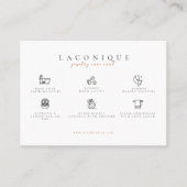  ジュエリー気に命令 | Leopard 名刺 (正面)