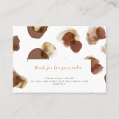  ジュエリー気に命令 | Leopard 名刺 (裏面)