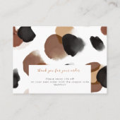  ジュエリー気に命令 | Leopard   名刺 (裏面)