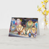 ジュエリー素晴らしグリーティングカード カード (黄色い花)