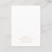 ジュエリー表示 |ニュートラル |ベージュ |水彩  名刺 (裏面)