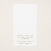 ジュエリー設計者グリッター洗濯耳飾り表示カード (裏面)