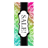 ジュエリー/サロンマーケティングカードロイヤリティダマスク ラックカード (裏面)