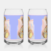 ジュエリー テディ ソーダ ガラス ガラス缶 (左)