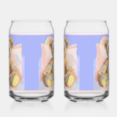 ジュエリー テディ ソーダ ガラス ガラス缶 (右)