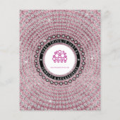 ジュエリー ピンクダイヤモンド ラグジュアリー チラシ (裏面)