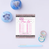 ジュエリー ピンクダイヤモンド ラグジュアリー チラシ (シングル)