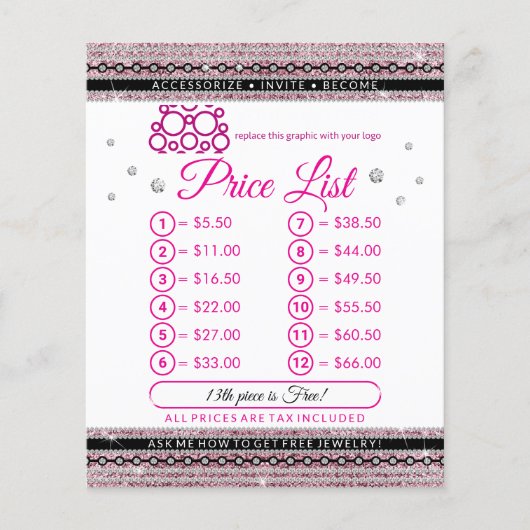 ジュエリー ピンクダイヤモンド ラグジュアリー チラシ (正面)