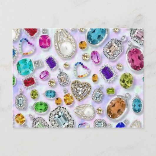 ジュエリー ポストカード (正面)